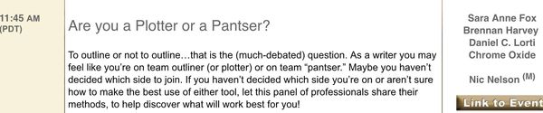 Greater Los Angeles Writers Conference, August 8, 2021 - panel description